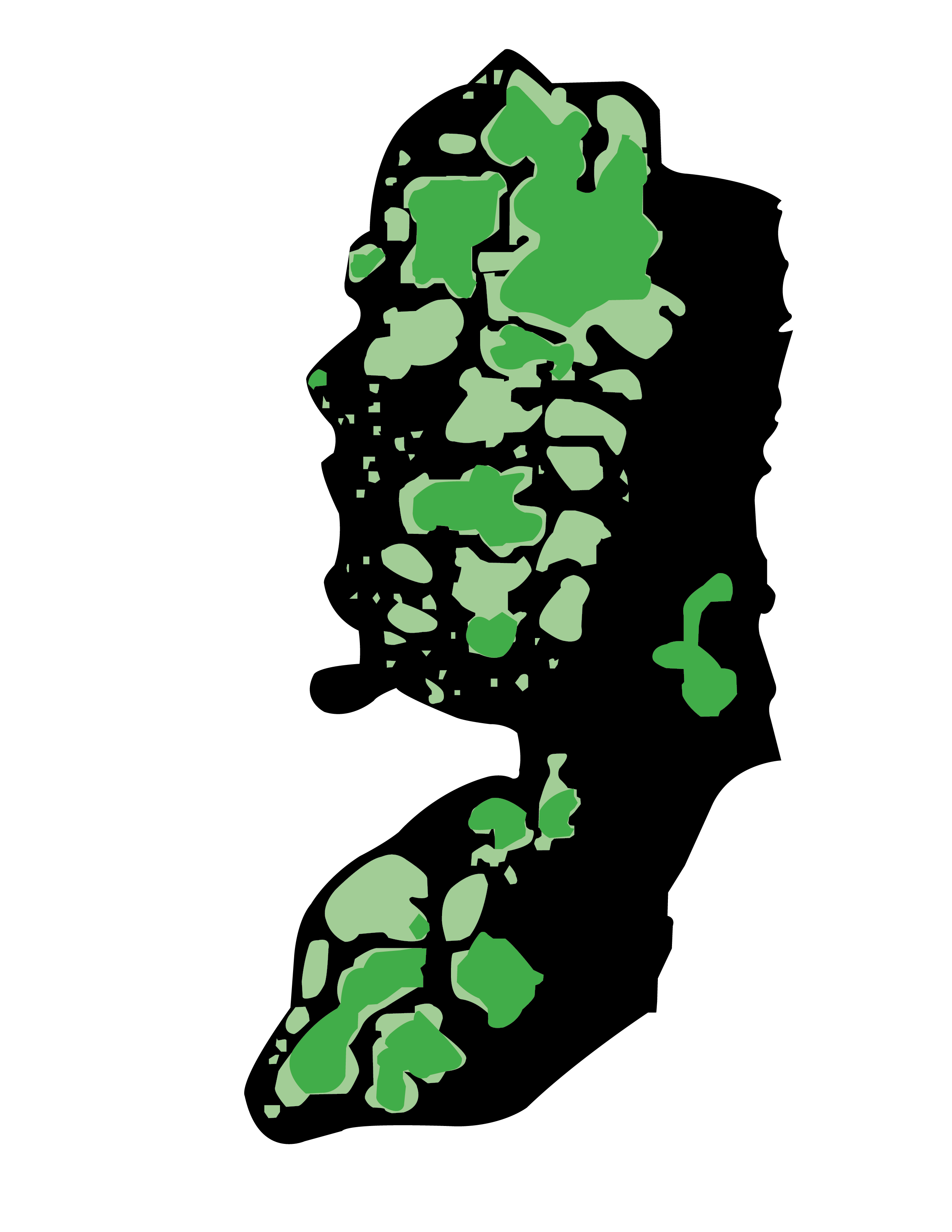 WEST BANK MAP 3