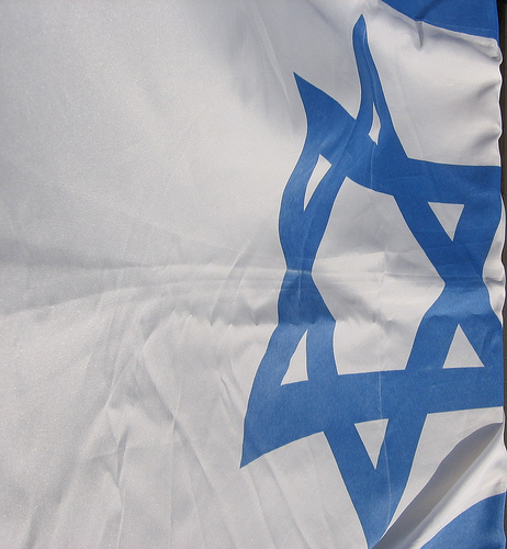 Israel flag flap 